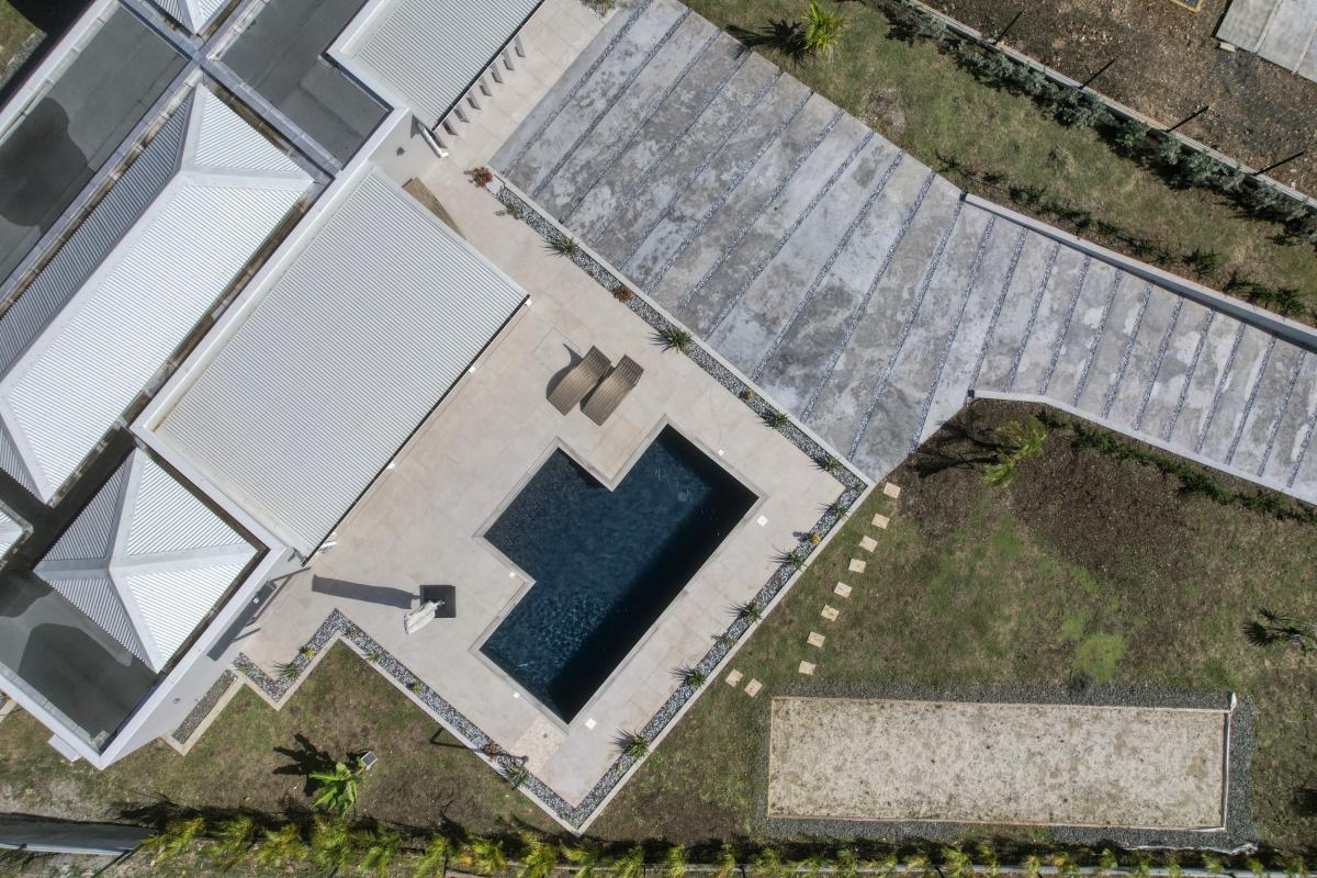 48.Location Villa piscine Saint François Guadeloupe_Vue ensemble